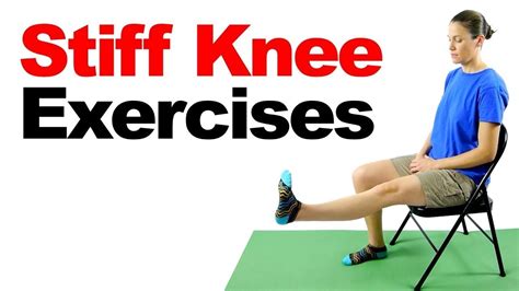 10 Best Stiff Knee Pain Relief Exercises - YouTube