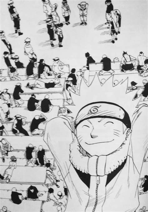 The Chunin exam competitors were scary but Naruto wasn’t fazed at all ...