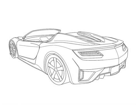 Car Profile Drawing at GetDrawings | Free download