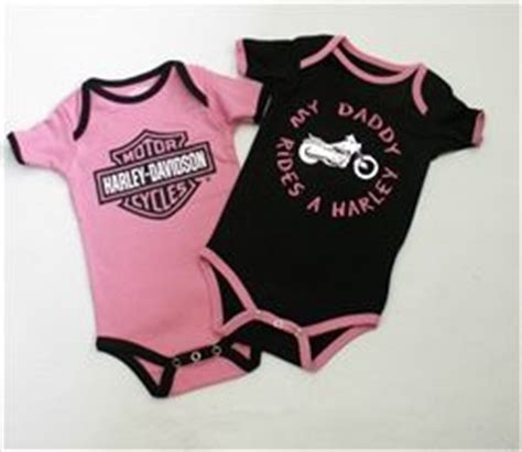 Girls Harley-Davidson Baby Clothes - ''My Daddy Rides A Harley ...