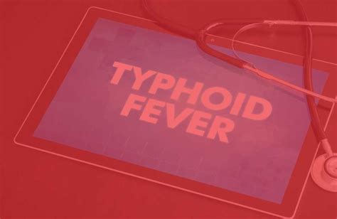 Typhoid Fever Symptoms In Adults