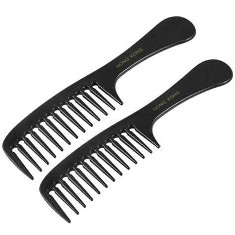 Hair Care Anti-Static Detangling Comb Wide Tooth 2 Pcs - Walmart.com ...