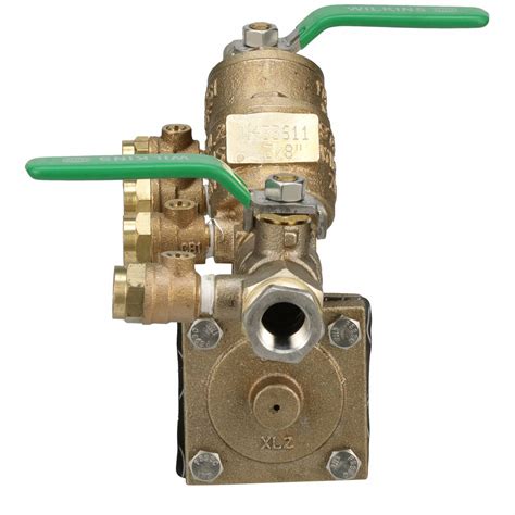 ZURN Backflow Preventer, Bronze, Wilkins 975XL2 Series, FNPT Connection ...