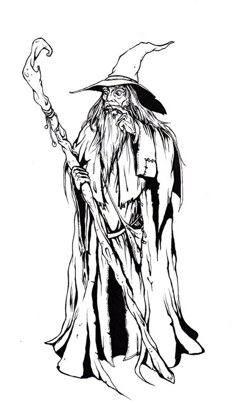 Gandalf Drawing at GetDrawings | Free download