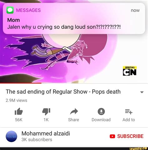 Mom Jalen why u crying so dang loud son?!?!???!??! The sad ending of ...