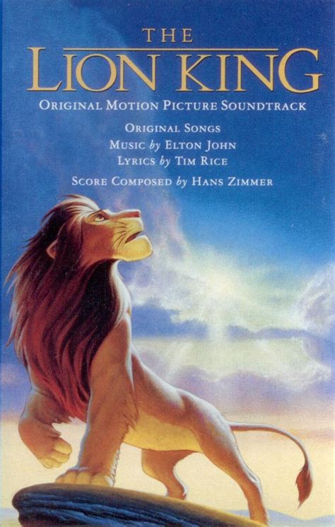 The lion king (original motion picture soundtrack) by Elton John, Tim ...