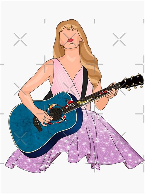 "Taylor Swift Eras Tour Speak Now" Sticker for Sale by mkiewis | Redbubble