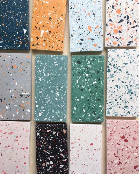 Terrazzo Style Tiles for Tropical Glam Bathroom Upgrade