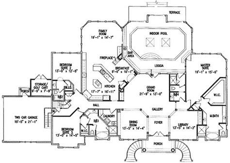 29+ One Story House Plans With Swimming Pool, Great Style!