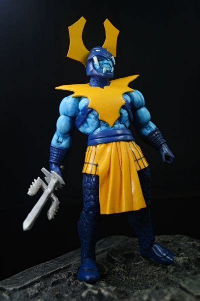 Attuma Custom Action Figure | Custom action figures, Action figures, Marvel