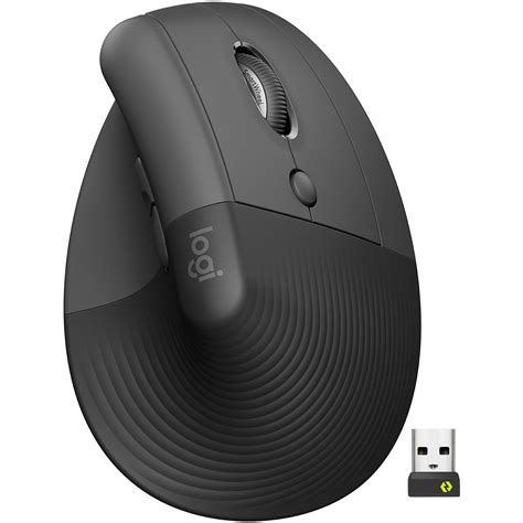 Logitech Lift Vertical Ergonomic Wireless Mouse 910-006466 B&H