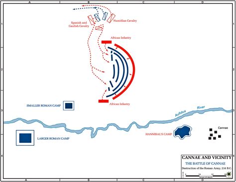 Battle Of Cannae Map