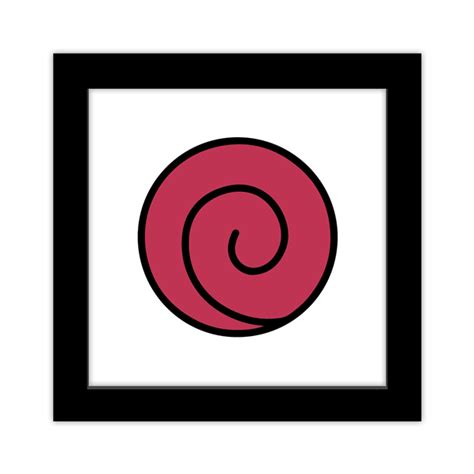 Gallery Pops Naruto Shippuden - Clan Uzumaki Symbol Framed Art Print