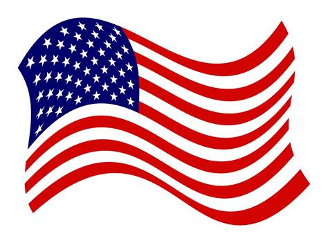 Waving American Flag 2492319 Vector Art at Vecteezy