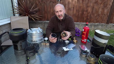 Alcohol Stove comparison - reviewed with boil times. - YouTube