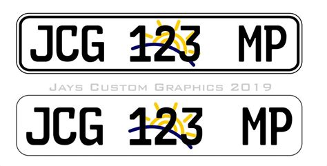 MP Perspex Number Plate (Mpumalanga) – Jays Custom Graphics