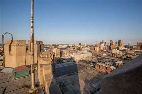 Check out the views from the top of Detroit’s Masonic Temple - Curbed ...