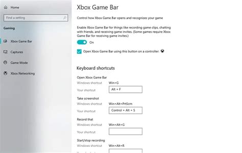 How to Set Custom Keyboard Shortcuts for Xbox Game Bar on Windows 10 ...