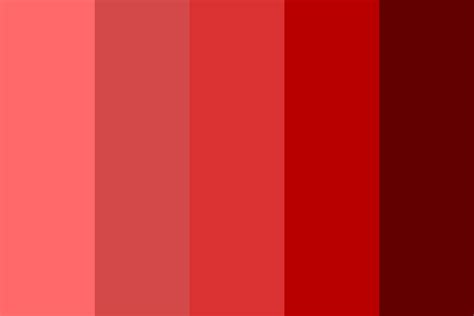 Shades of crimson Color Palette