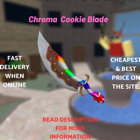 MM2 Chroma Cookie Blade Weapon Murder Mystery 2 - Etsy