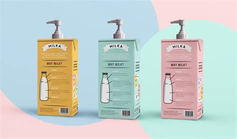 Milka Body wash Packaging Design :: Behance