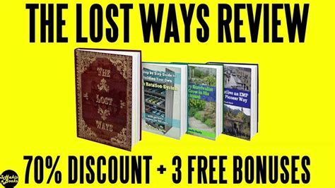 The Lost Ways Review (2019) ⚠️WARNING⚠️ Everything You Need to Know ...