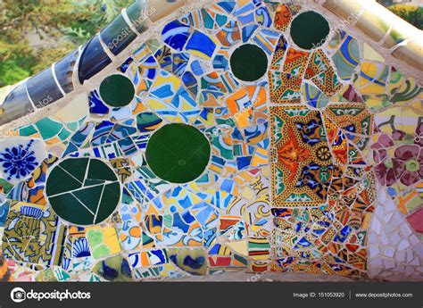 Gaudi Park Guell Mosaic