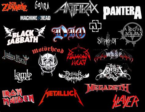 heavy metal bands logos - The headbangers \m/\m/ Photo (39198587) - Fanpop