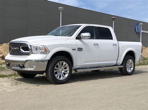 2018 Dodge RAM 1500 Longhorn Bright White [PW7] Filigree Canyon Brown ...