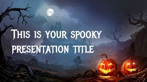 Google Slides Templates Halloween