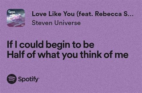 Steven Universe Songs Lyrics, Love Like You Lyrics Think Of Me, What ...