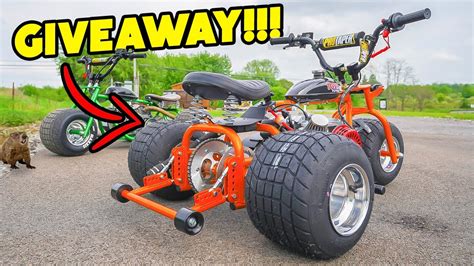 Our NEW BUILD Custom Mini Trike Could Be Yours! - YouTube