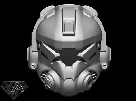 STL file Titanfall pilot helmet 🧑‍ ️・3D print design to download・Cults