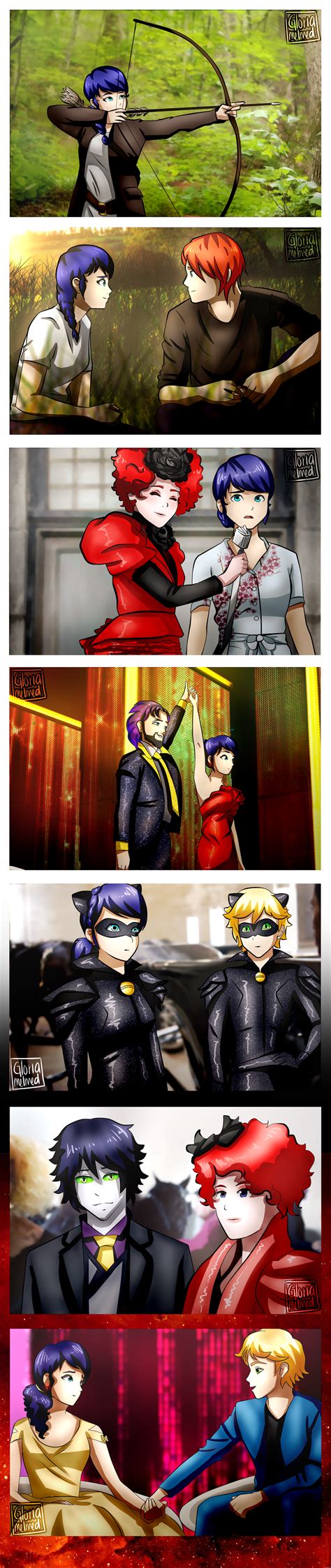 Hunger Games AU by gloriamelmed on DeviantArt