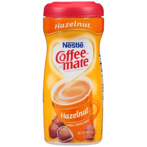 Coffee-Mate Hazelnut Powder Creamer, 15 oz - Walmart.com - Walmart.com