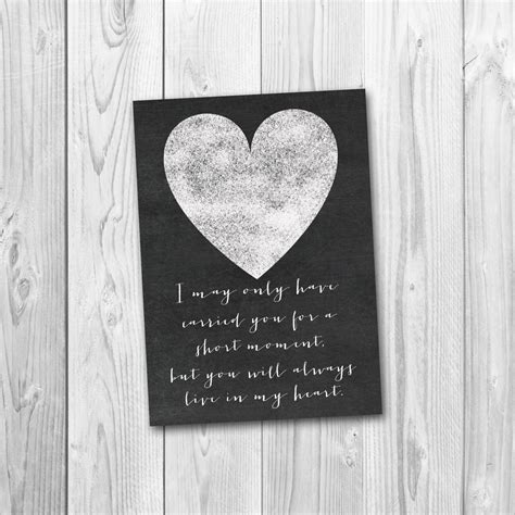 Miscarriage sympathy card sympathy card chalkboard sign