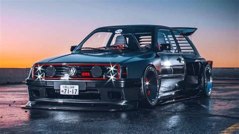 The most outrageously modified Golf GTI Mk2 that you can buy, soon ...