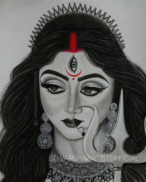 Aggregate 67+ maa durga sketch pic best - seven.edu.vn