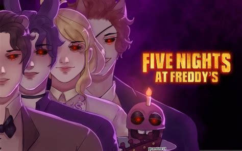 Pelicula fnaf human fan Art digital by CarolinaBear23 on DeviantArt