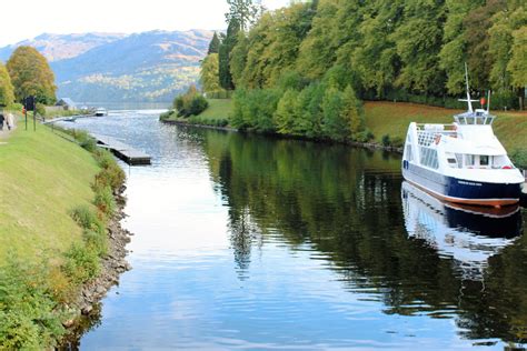 The Caledonian Canal is a waterway which follows Scotland's Great Glen.