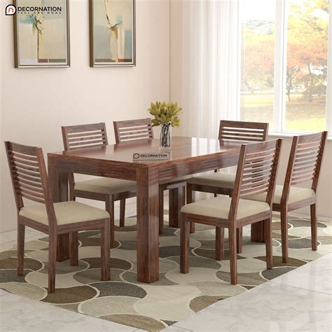 6 Seater Dining Table Sets - Page 2 of 2 - Decornation