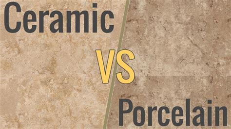 The Difference Between Ceramic & Porcelain Tile - YouTube