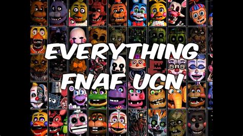 FNAF UCN ALL JUMPSCARES, EASTER EGGS AND CUTSCENES (OUTDATED) - YouTube