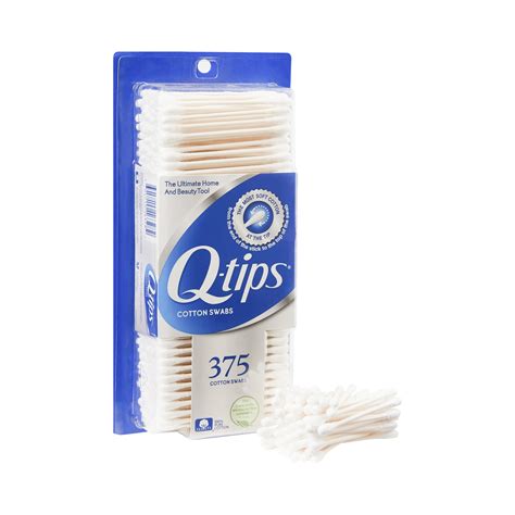 Q-tips Cotton Swabs Original 375 Count - Walmart.com