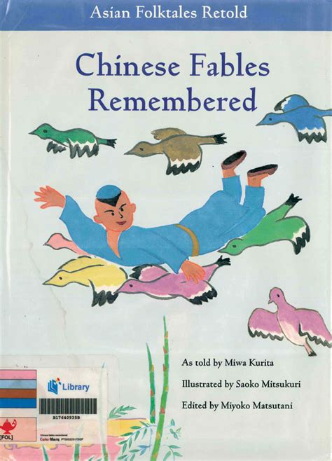 Chinese Fables Remembered | Birds | Themed Children’s Books