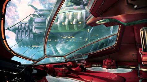 Warframe - Ship Interior Front Window - YouTube