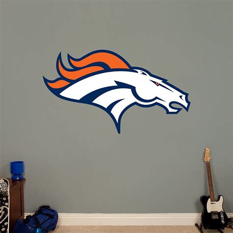 Denver Broncos: Logo - Giant Officially Licensed NFL Removable Wall ...