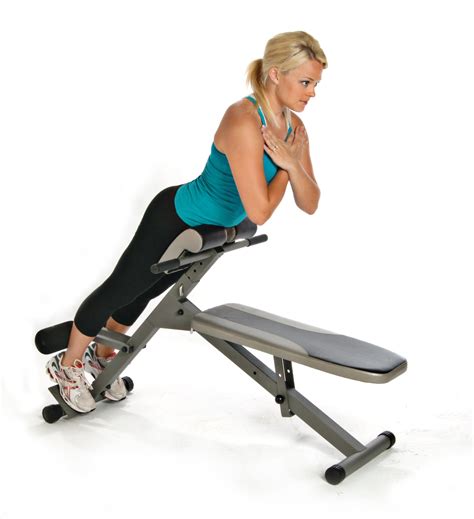 Use this manual fitness machine to strengthen your core and back ...