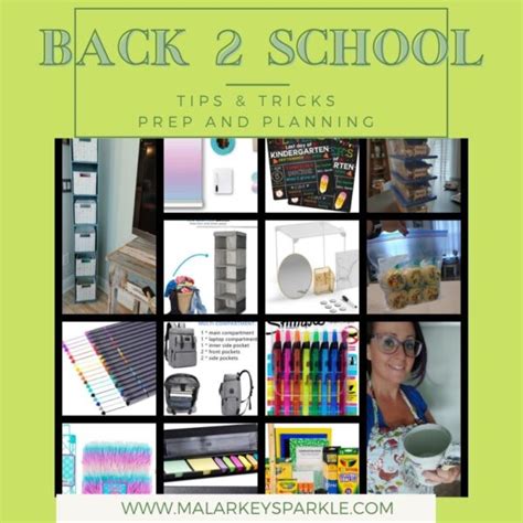 Back 2 School... prep & products ⋆ malarkey