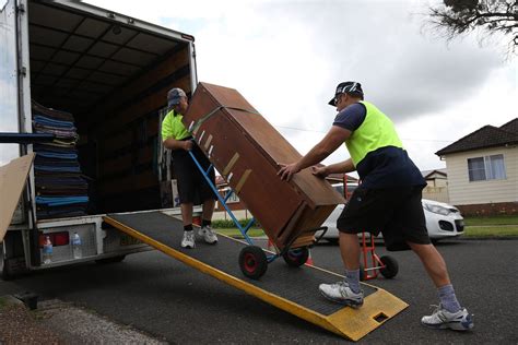 Movers Loading A Moving Truck